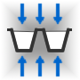 symbol of fast freezig